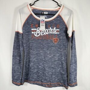 New With Tags Vintage Kmart Chicago Bears Womens Baseball‎ Tee Shirt Size Small